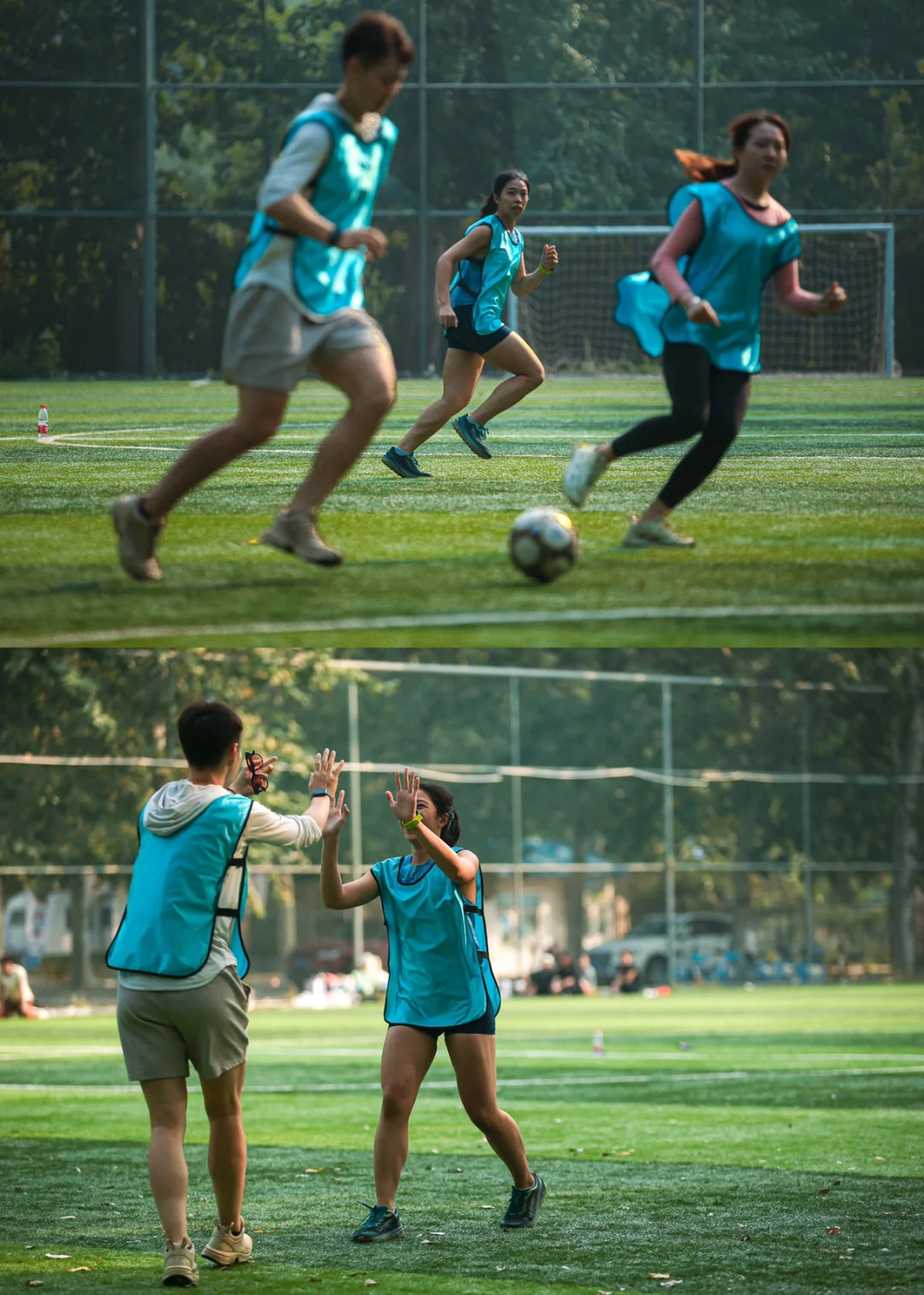 球员交流收获满满,战术配合更加默契 球员交流收获满满,战术配合更加默契